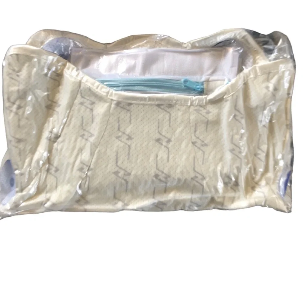 Luxury Bath Pillow Supports Head Shoulders Neck & Back Bubble Bath Laundry Bag